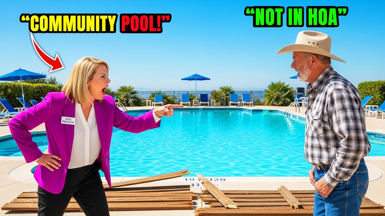 HOA Fenced Off My Pool as 'Community Property' — I Tore It Down Immediately