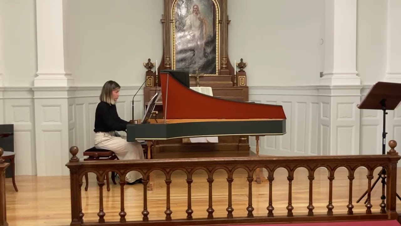 G. Frescobaldi: Fantasia sesta sopra doi soggetti F 6.06  Fanni Edőcs - Harpsichord