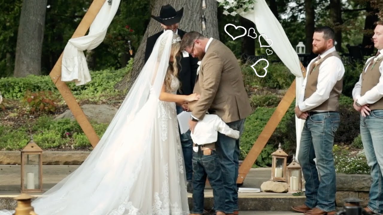 Stepson Surprises Stepdad With Adoption Papers During Wedding