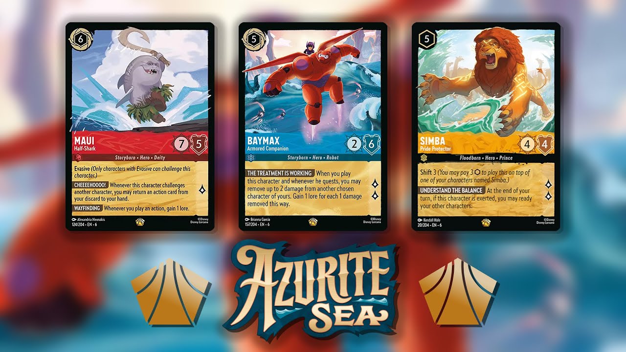 Discussing the New Legendary Cards in Azurite Sea || Podcast 118