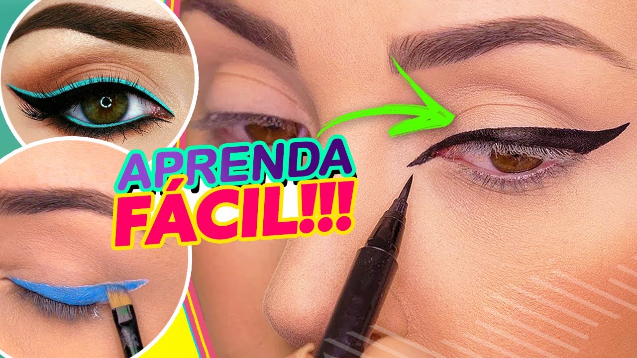 COMO FAZER 9 TIPOS DE DELINEADOS DIFERENTES
