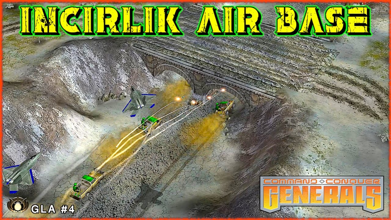 Incirlik Air Base | Command & Conquer: Generals | GLA Mission: 4 #nostalgia #cncgenerals #cnc