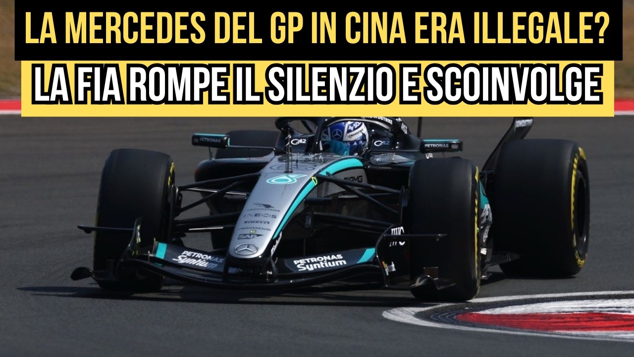 Mercedes ILLEGALE in Cina? La FIA rompe il silenzio e cambia tutto