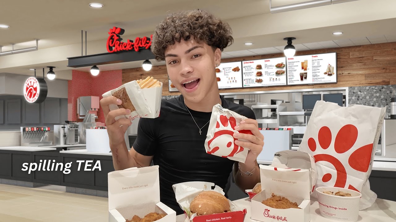 Съесть ВСЁ меню Chick-Fil-A и поболтать