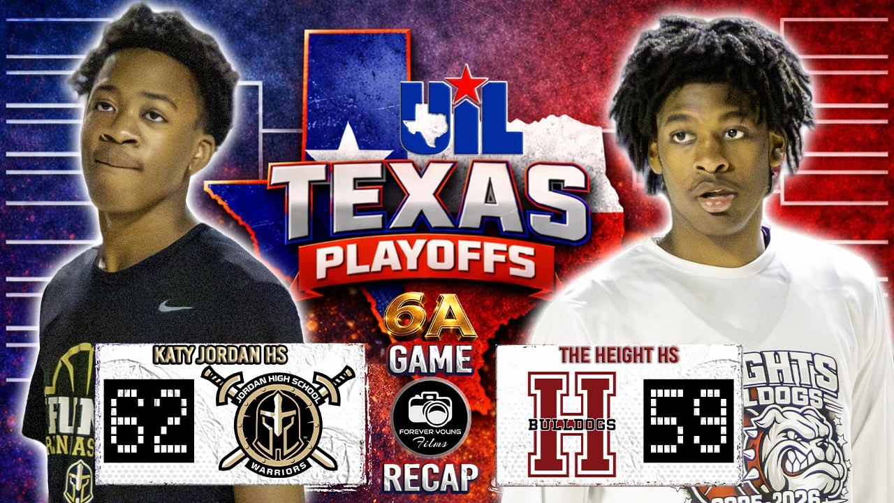 UIL 6A Texas State Playoffs | OVERTIME GAME RECAP | Katy Jordan HS vs The Heights HS