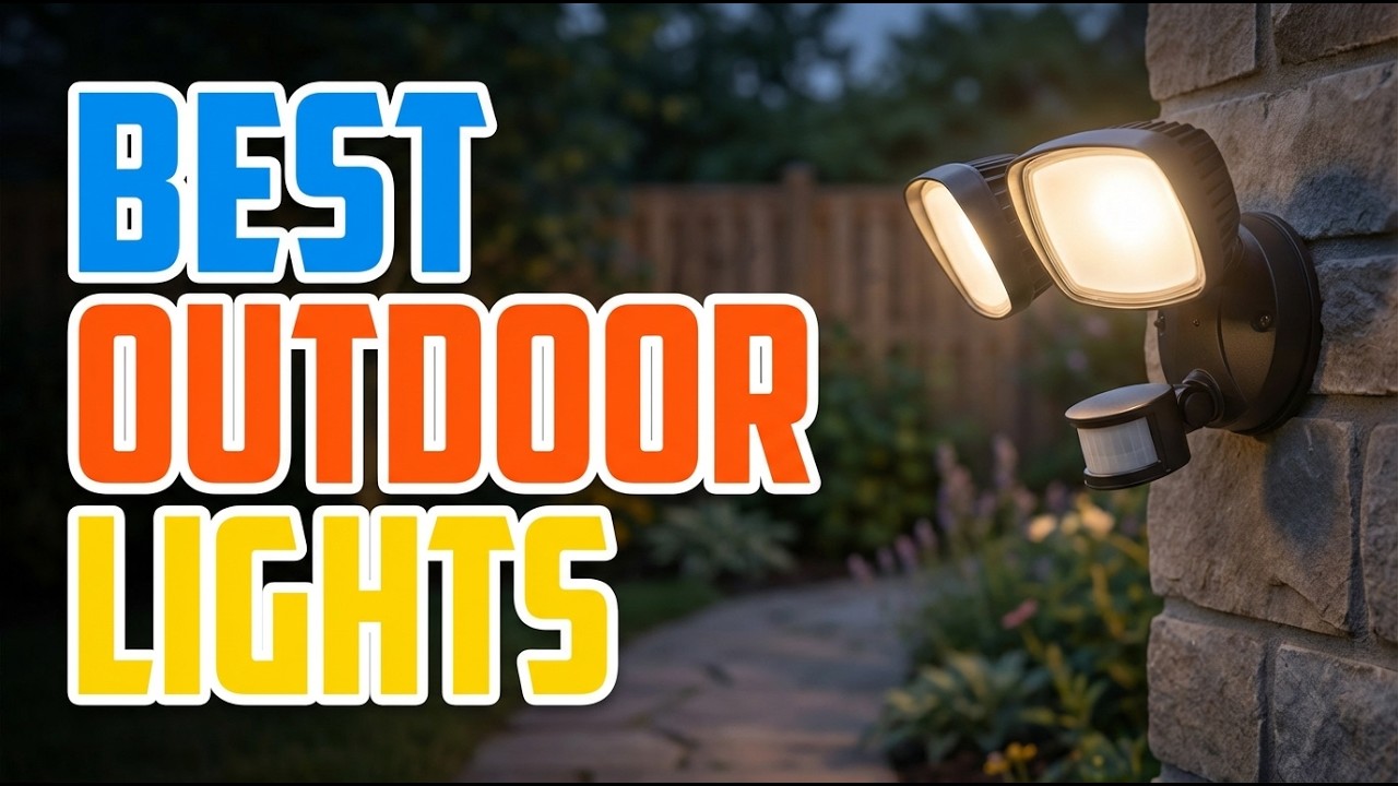 TOP 5 Best Outdoor Motion Sensor Lights 2026