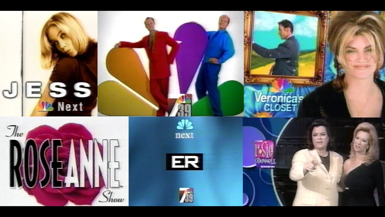 1998 NBC television commercial compilation 30 minutes