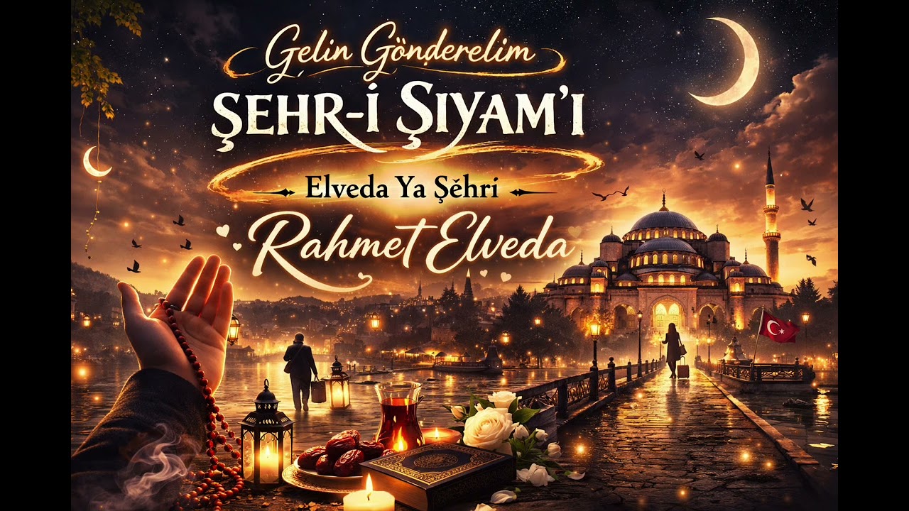 Gelin gönderelim şehri sıyamı elveda ya şehri rahmet elveda Ramazan ilahisi 19-3-2026