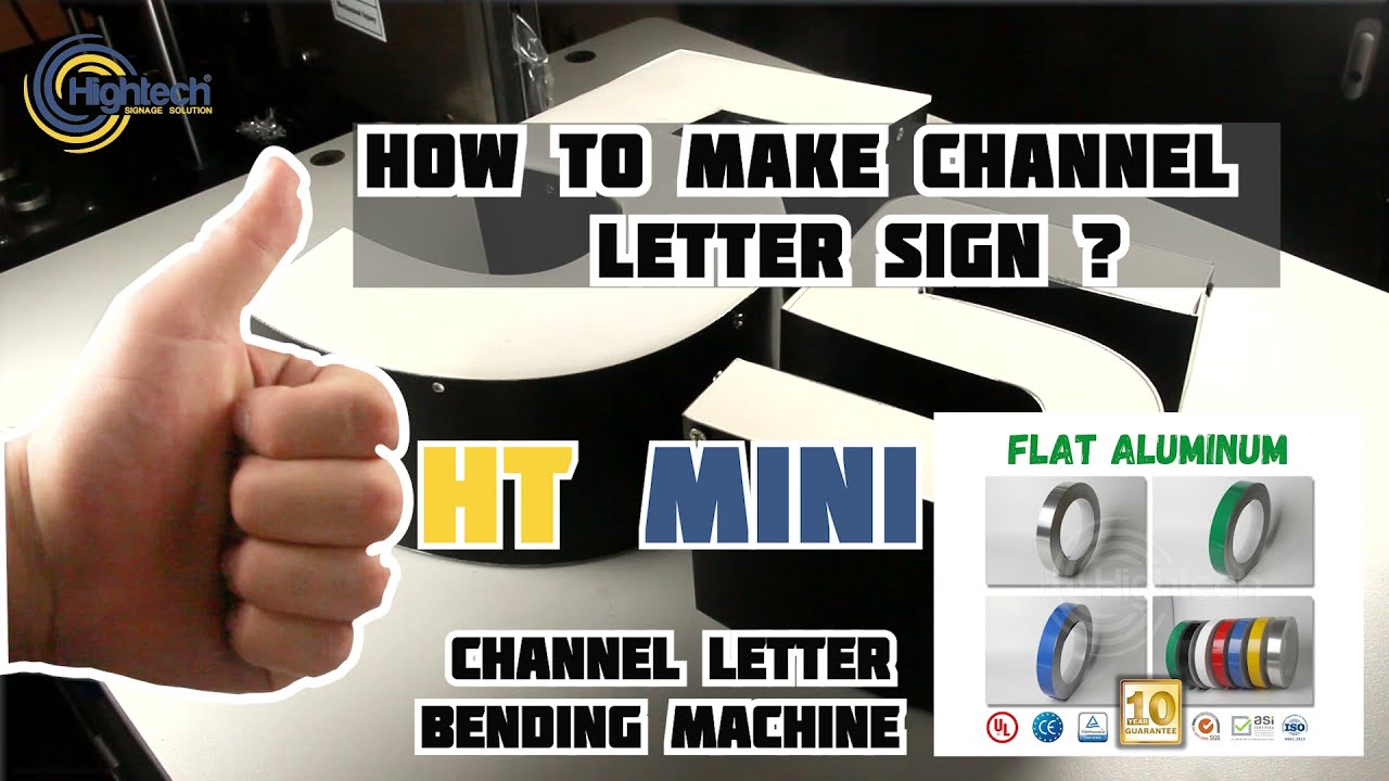 How to make channel letter signs