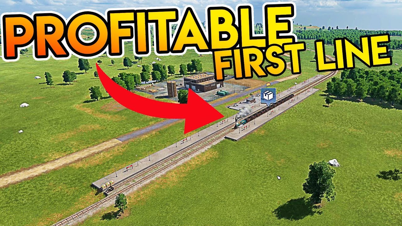 Transport Fever 2 How to make Money - First Profitable Line