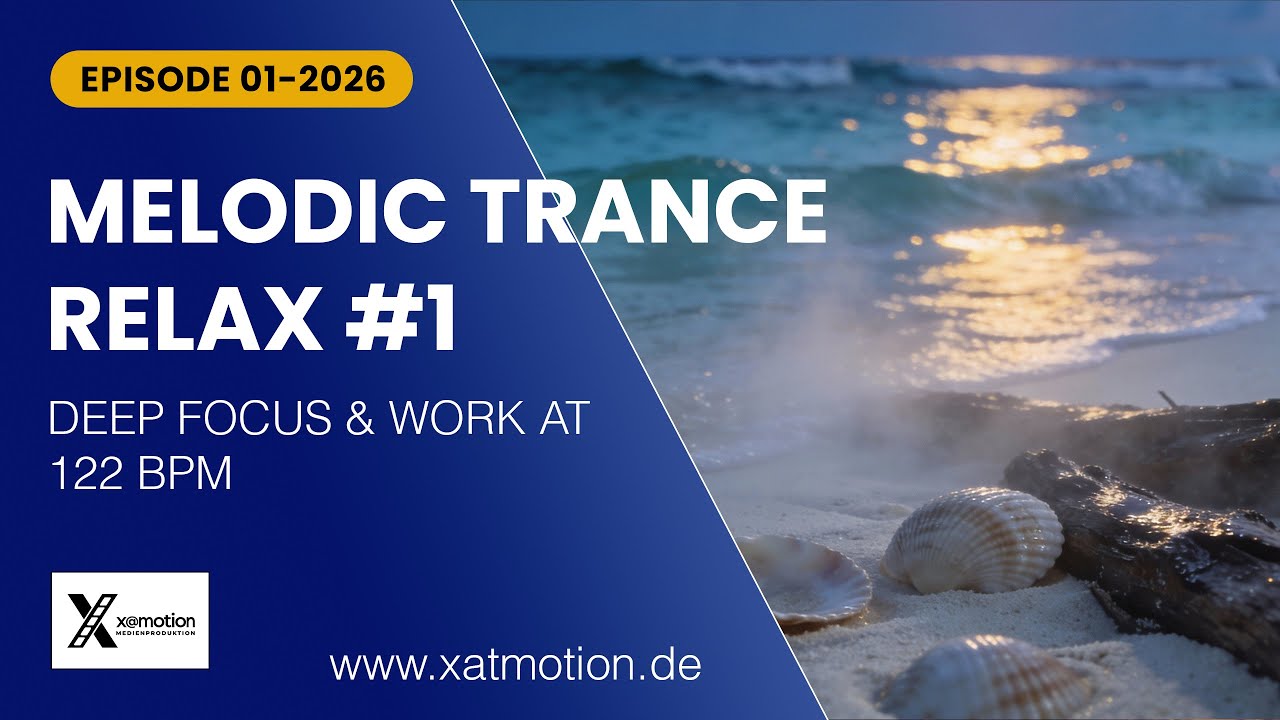 Melodic Trance Flow – Instrumental Focus Mix | 122 BPM