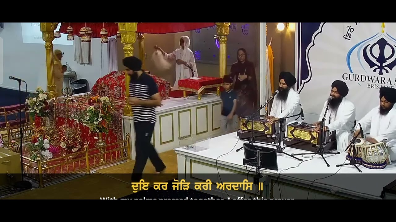 Bhai Mangat singh Amritsar Wale...kirrn Gurdwara Brisbane Australia.  