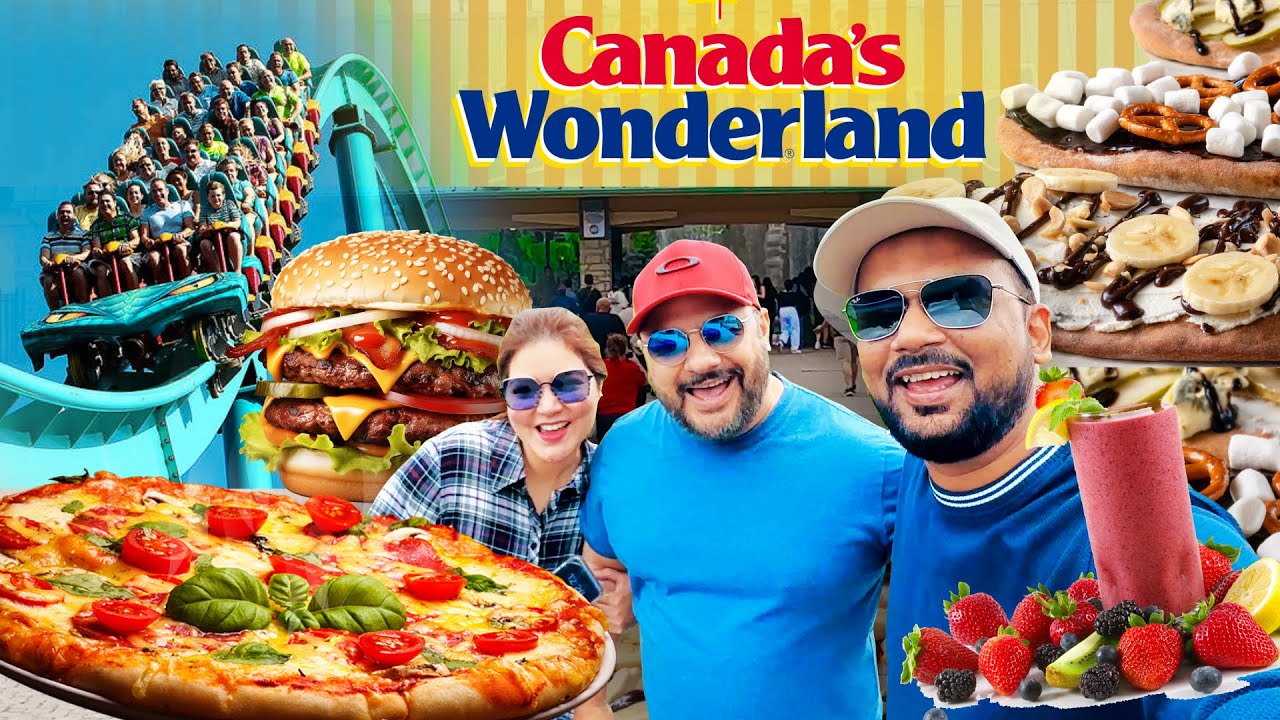 Street Food at Ridgeway Plaza & Extreme Rides of Wonderland, Canada