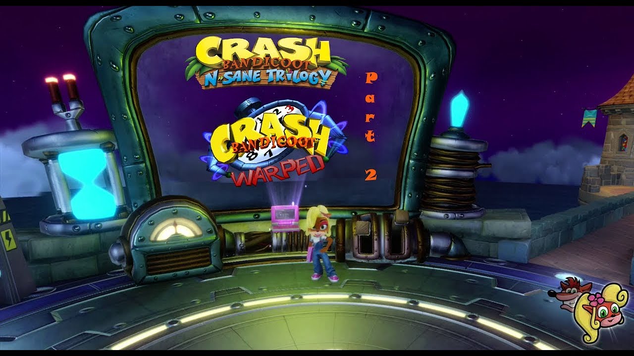 Crash Bandicoot Warped - N.Sane Trilogy - 108% Playthrough Part 2