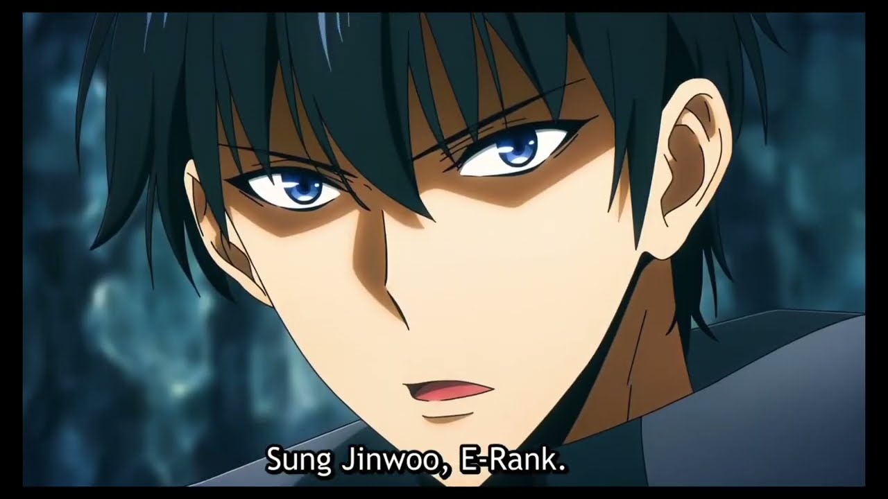 Sung Jin Woo kill high level hunter Kang Tae Sik   Solo Leveling   anime fight scene @crunchyroll