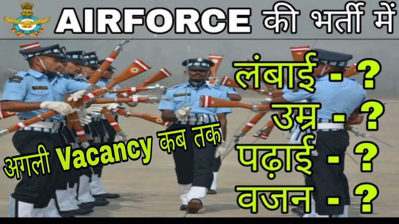 Indian Airforce Group(X,Y,X+Y) | Age,Height,Weight