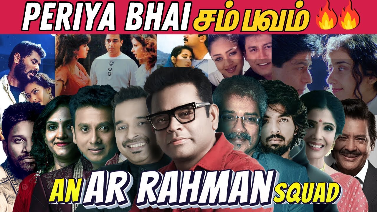 A.R.Rahman - THE SAMBAVAKAARAN 🔥🔥🔥| Legendary Singers introduced by ARR | An A.R.Rahman Squad❤️🎵