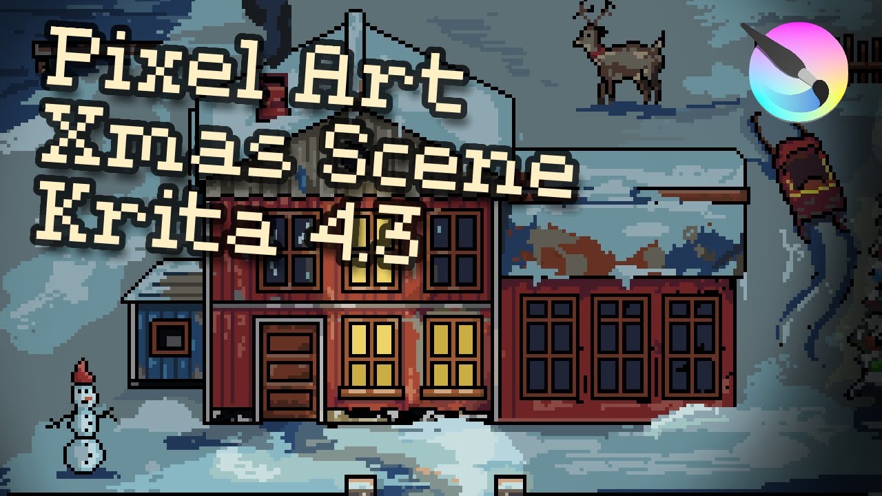 Christmas In Pixel Art