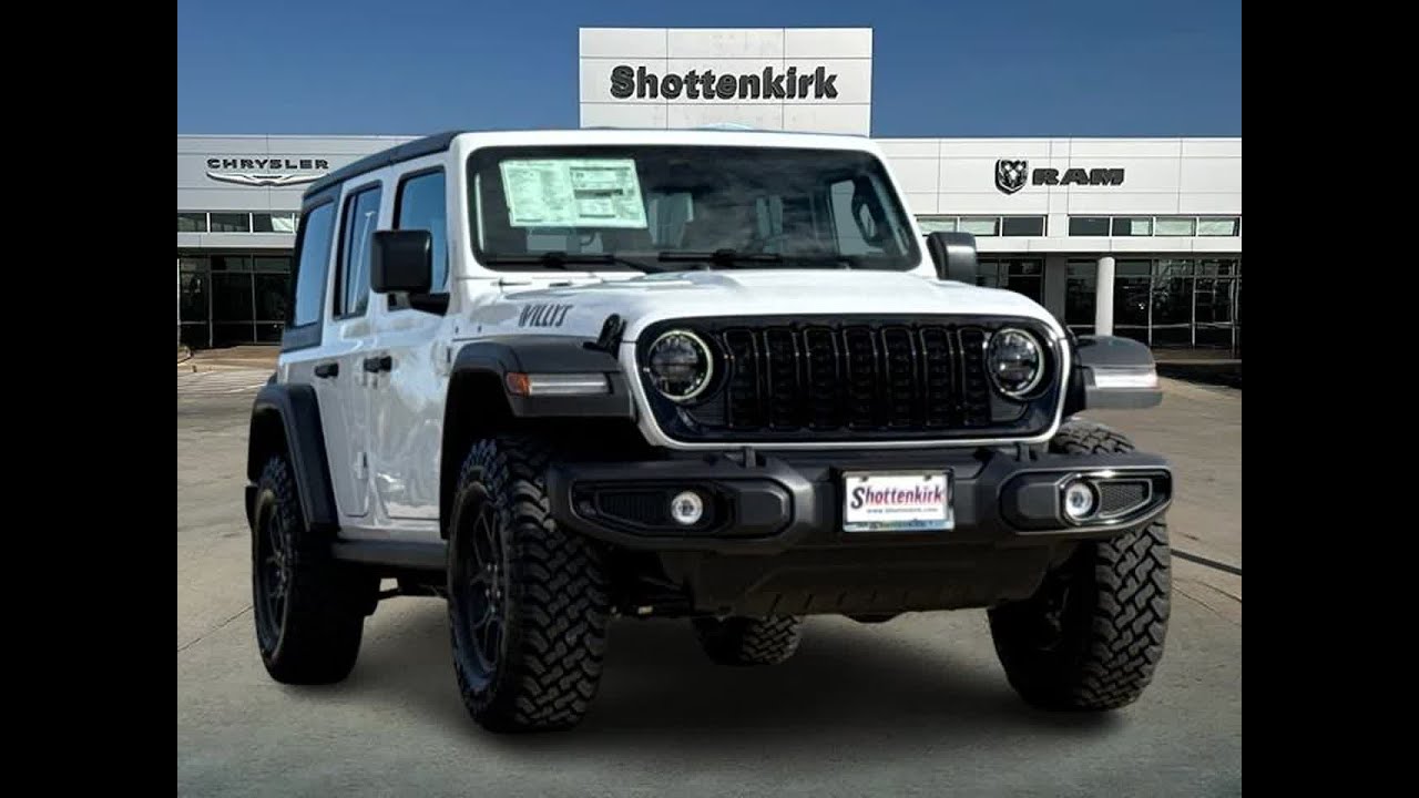2026 Jeep Wrangler Willys Granbury, Fort Worth TX