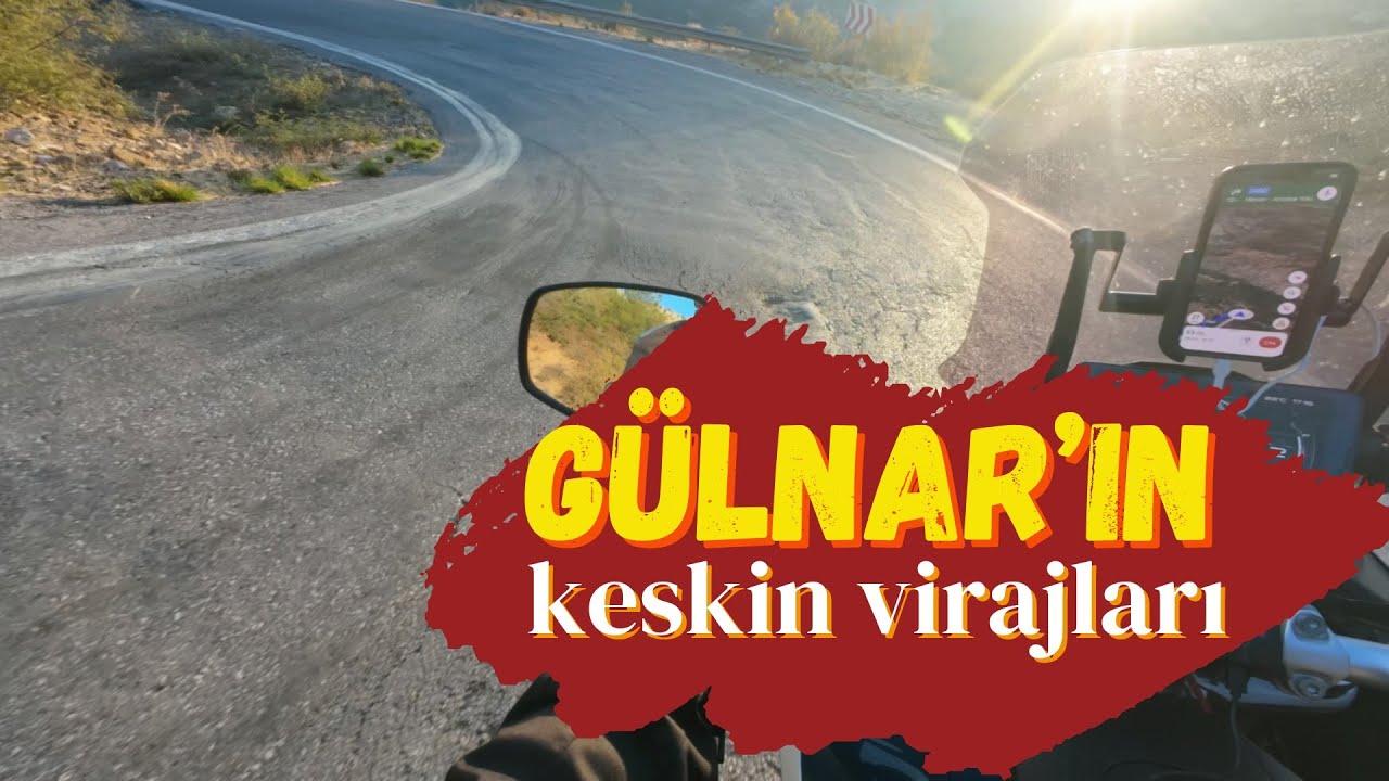 Gülnar Bozyazı Motosiklet Sürüşü | Dağ Yolları ve Keskin Virajlar – CF Moto 800MT