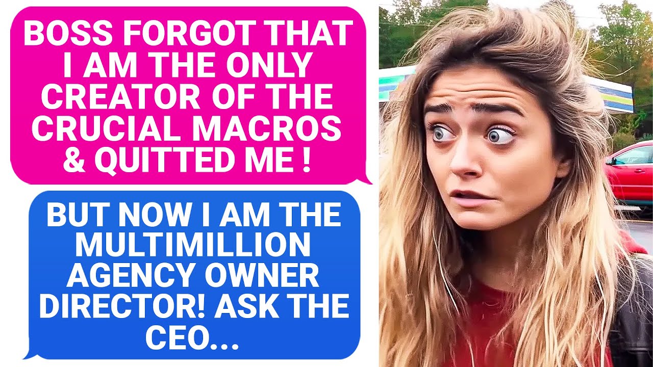 Boss Forgot Who I Am & Made Me Quit! I Am the only intellectual property owner. Ask the CEO ! r/EP