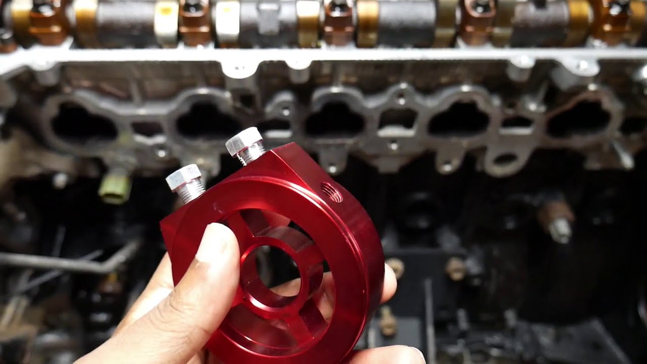 INSTALLING A JDM Sandwich Adapter ON MY 2JZ