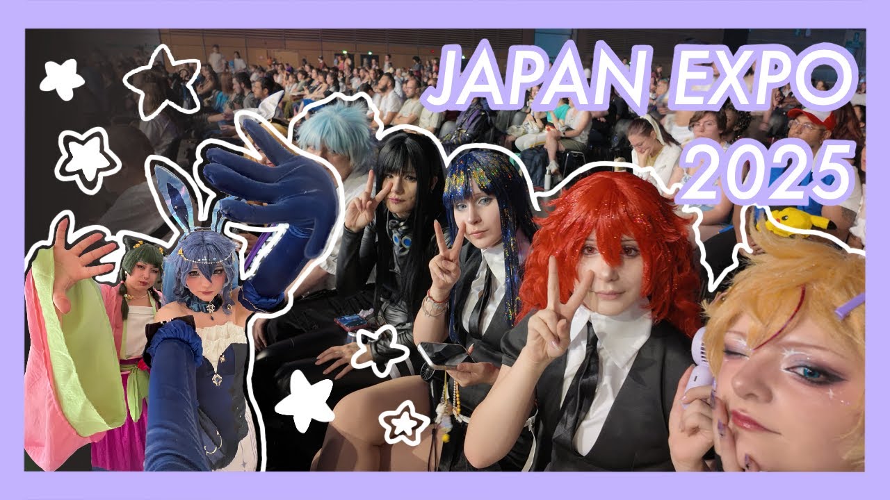 This Con Made Me Lose My Mind (and sleep) | Japan Expo 2025 Cosplay Convention Vlog