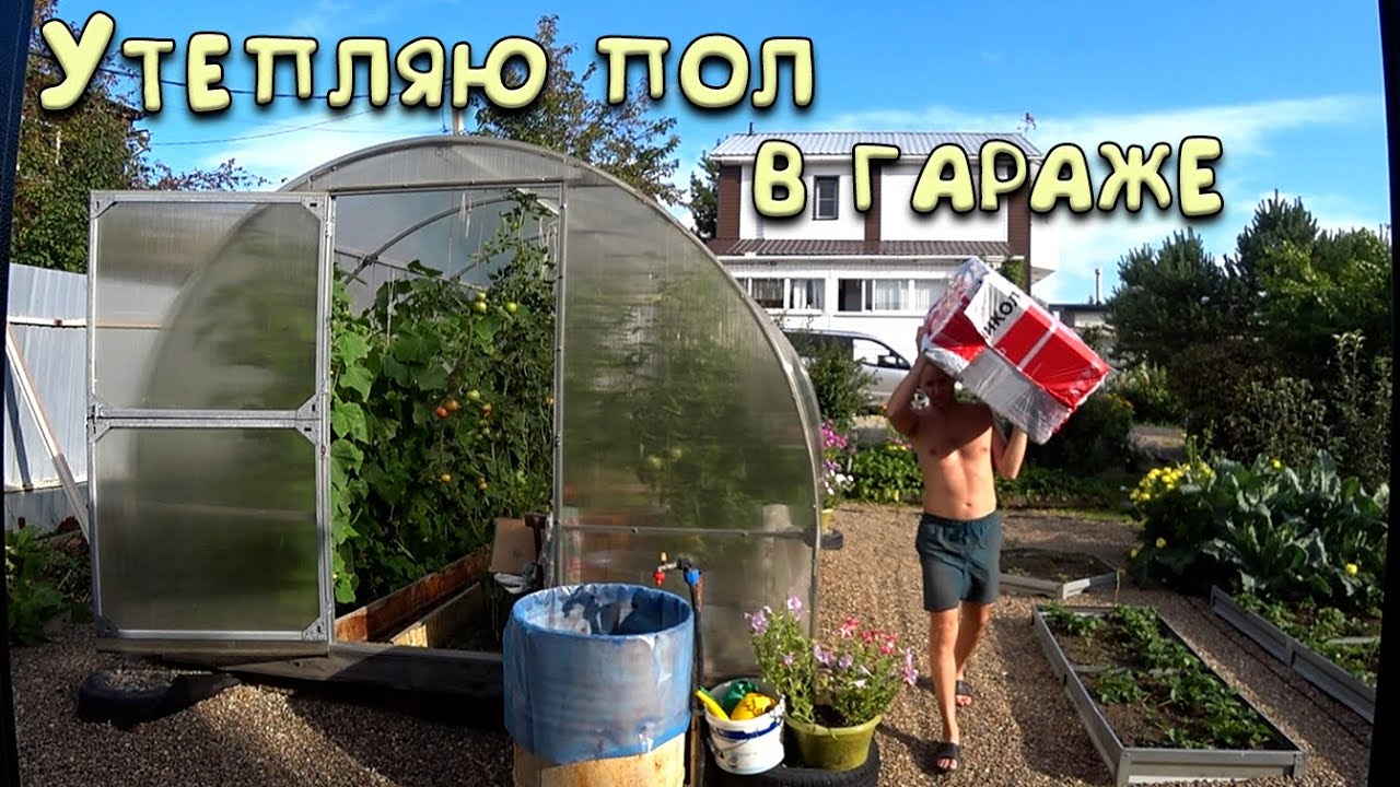 Закупаюсь утеплителем. Школьная пора. Огородные дела.