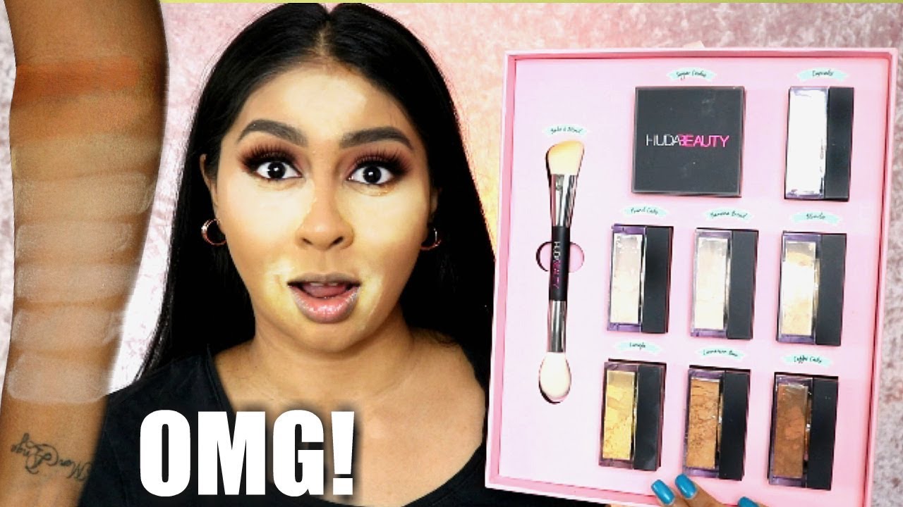 NEW HUDA BEAUTY EASY BAKE POWDERS! ...okay I'm actually shook!