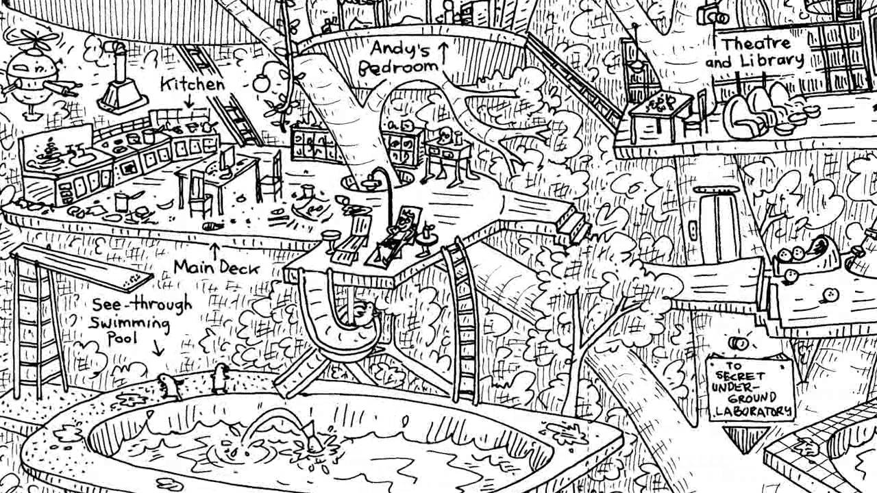 THE 13-STORY TREEHOUSE by Andy Griffiths, illustrated by Terry Denton