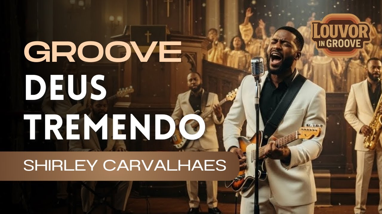 Forte demais 🔥 DEUS TREMENDO da Shirley Carvalhaes em estilo GROOVE & SOUL Gospel