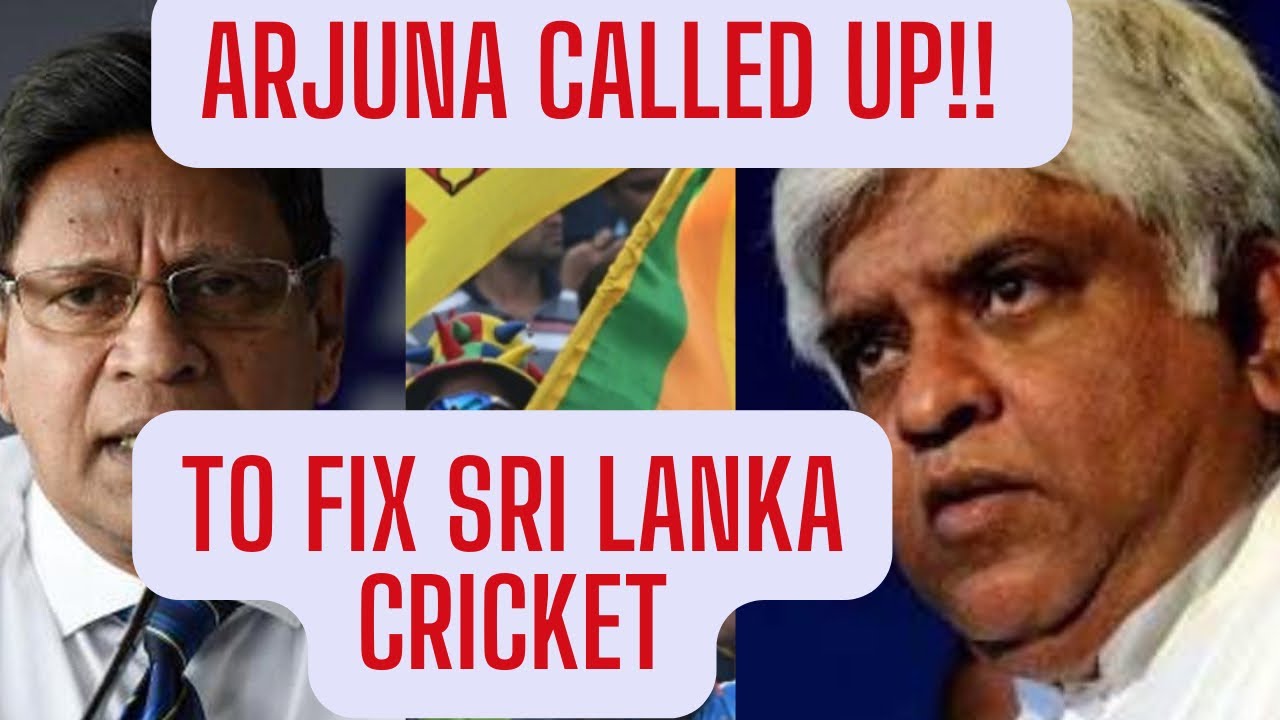 Turmoil in Sri Lanka Cricket. Board disbanded. Surprise entry of former captain Arjuna Ranatunga!