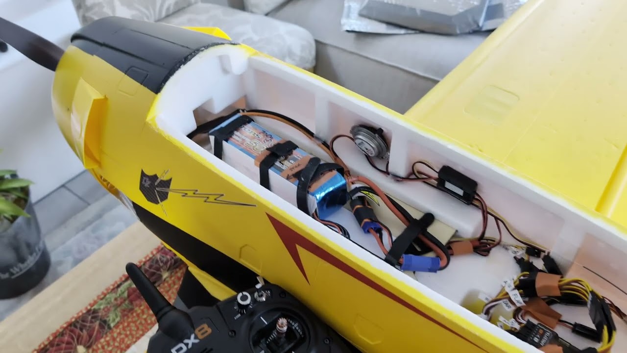 E-flite Carbon-Z T-28 Trojan 2.0m - Modifications (part 1)