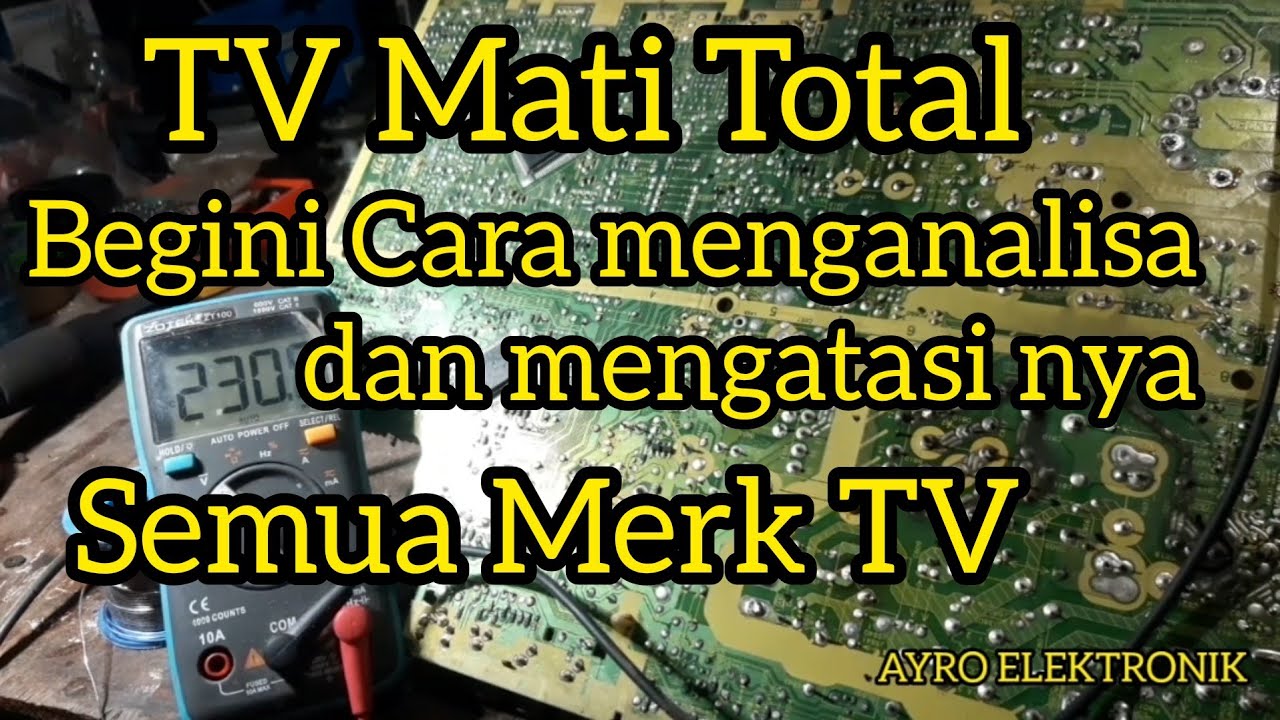 Servis Tv panasonic mati total