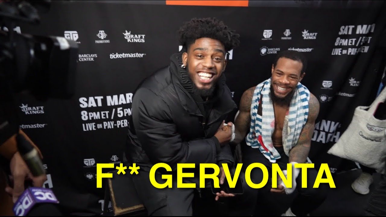 Trolling GERVONTA Davis with Lamont Roach!