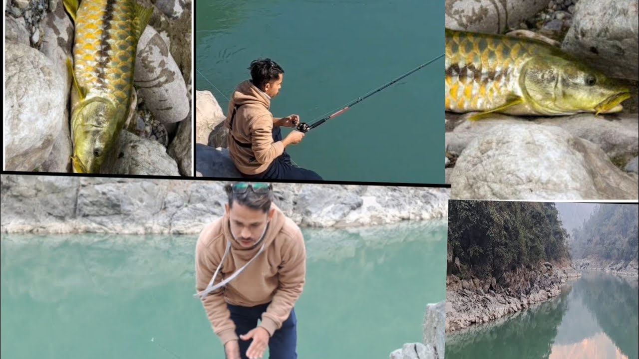 Fishing Trip At Trishuli River Near By Kurintar Cable Car 🚠 in Nepal 