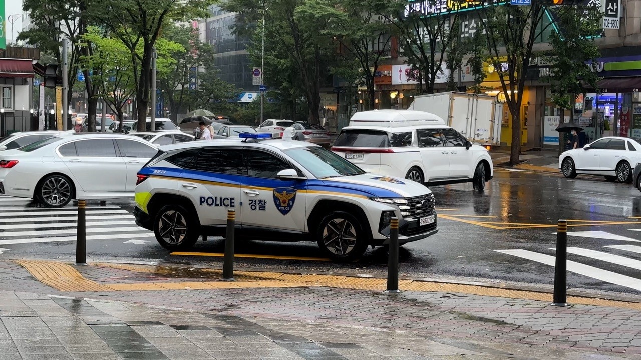 한국 경찰차 모음 3