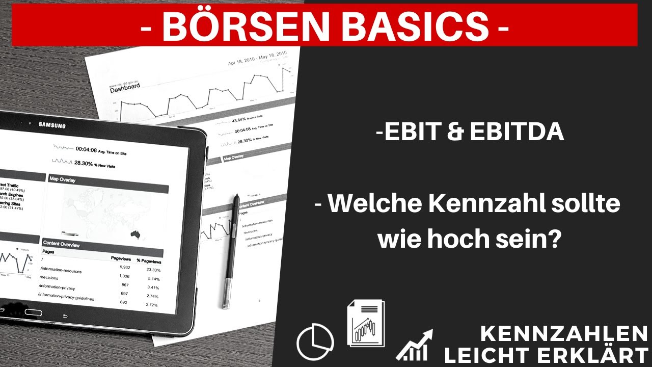 EBIT EBITA & EBITDA | B&ouml;rsen Kennzahlen verstehen