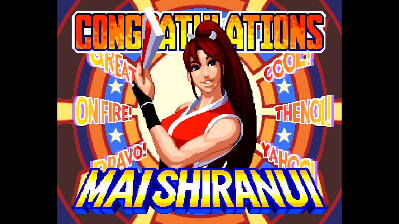 Real Bout Fatal Fury 2: The Newcomers - Mai Shiranui (Level 8) (Arcade)