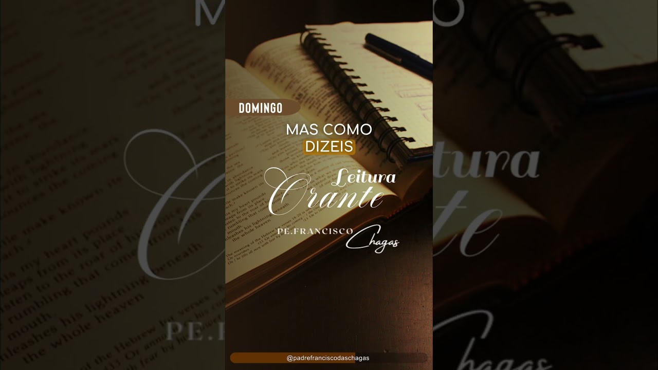 Leitura Orante diária 15/03/26@padrefranciscodaschagas