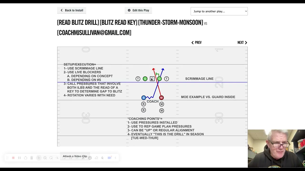 Read Blitz Drill