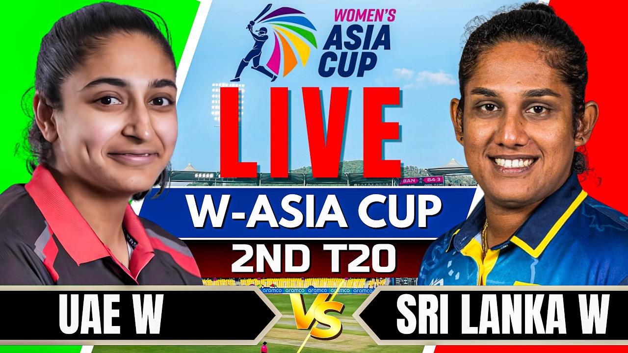 🔴LIVE: SL W vs UAE W | Women's Asia Cup 2026 Score & Commentary | Live Cricket Match Today