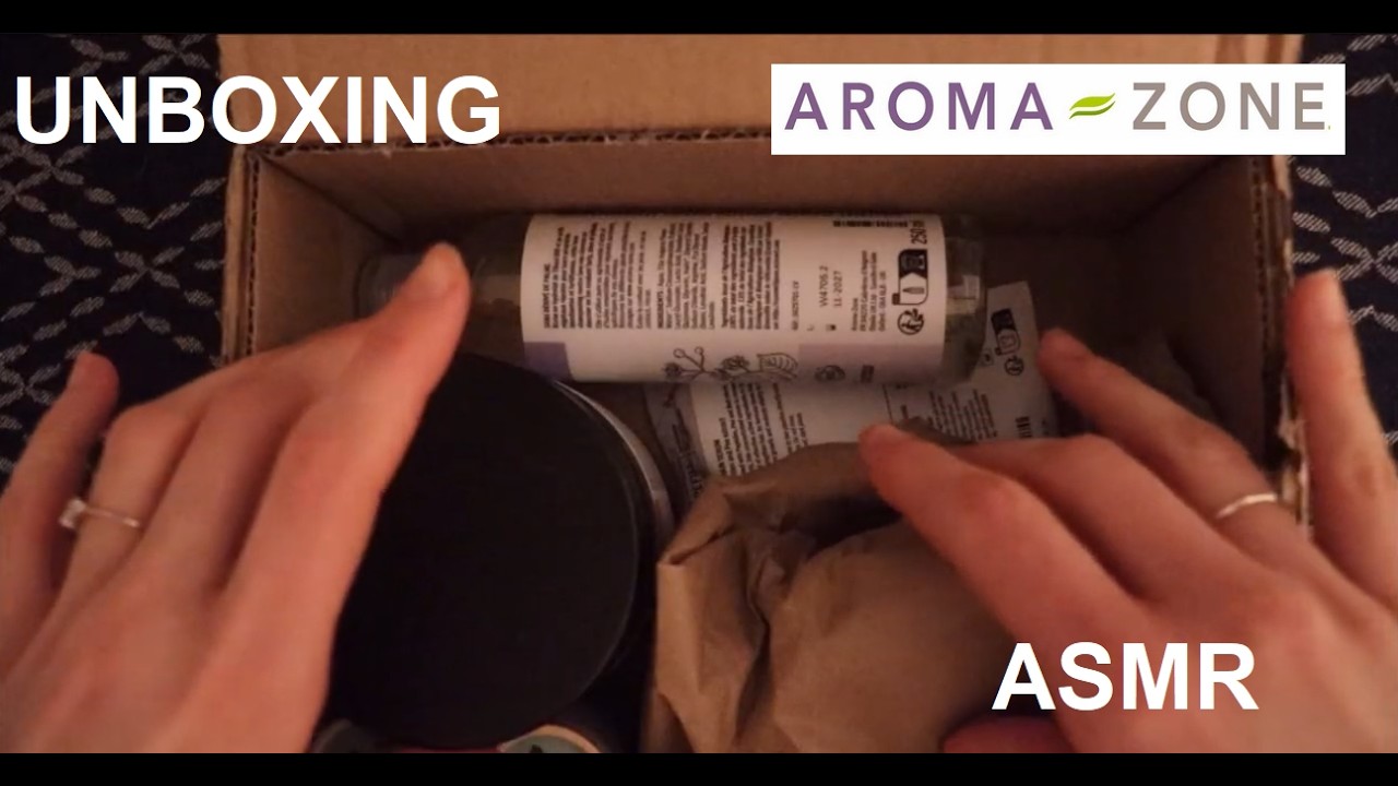ASMR français - Unboxing : colis Aromazone (début 2026)