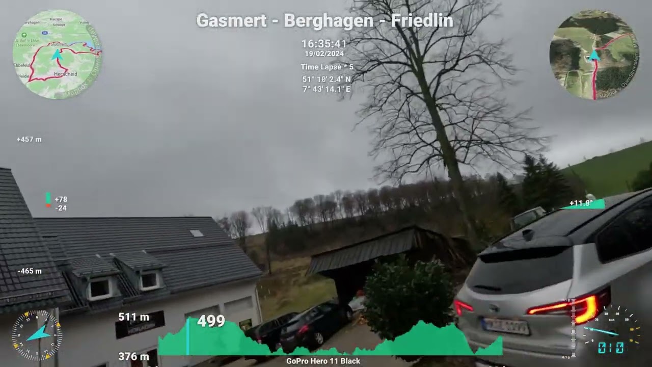 2024-02-19 Gasmert - Neuemühle - Reblin (Audio-Test in Realtime)
