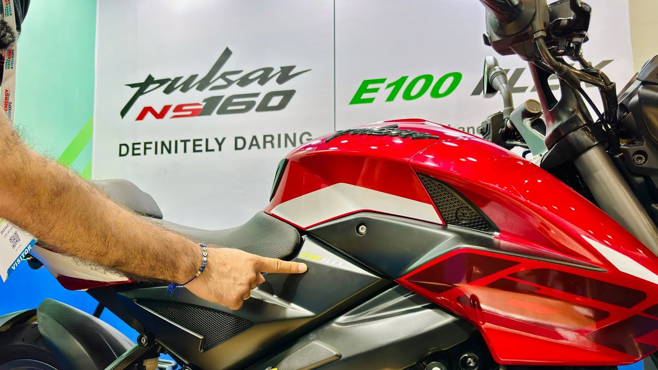 100% Ethanol पे चलेगी : Pulsar NS160 E100 Ethanol Flex Fuel Detailed Review | K2K Motovlogs