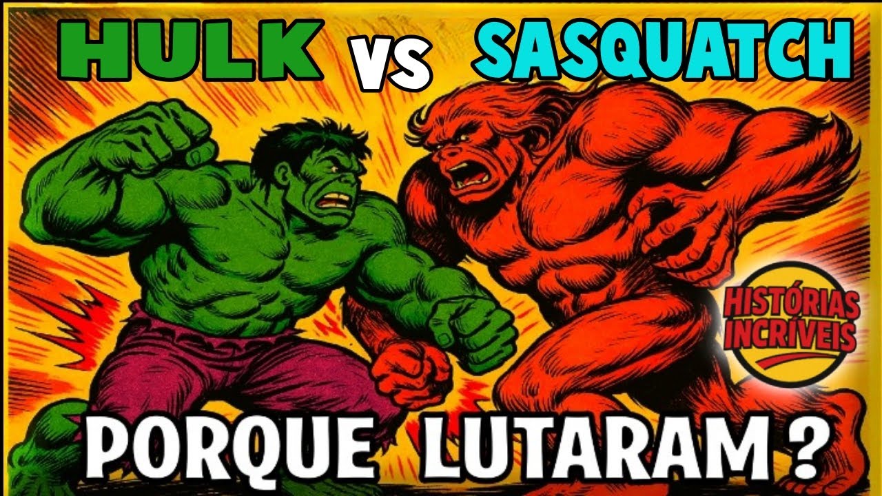 HULK VS SAQUATCH: CHOQUE DE TITÃS