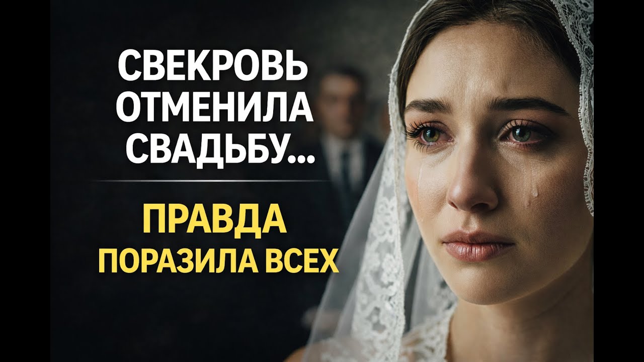Свекровь остановила свадьбу сына… правда потрясла зал
