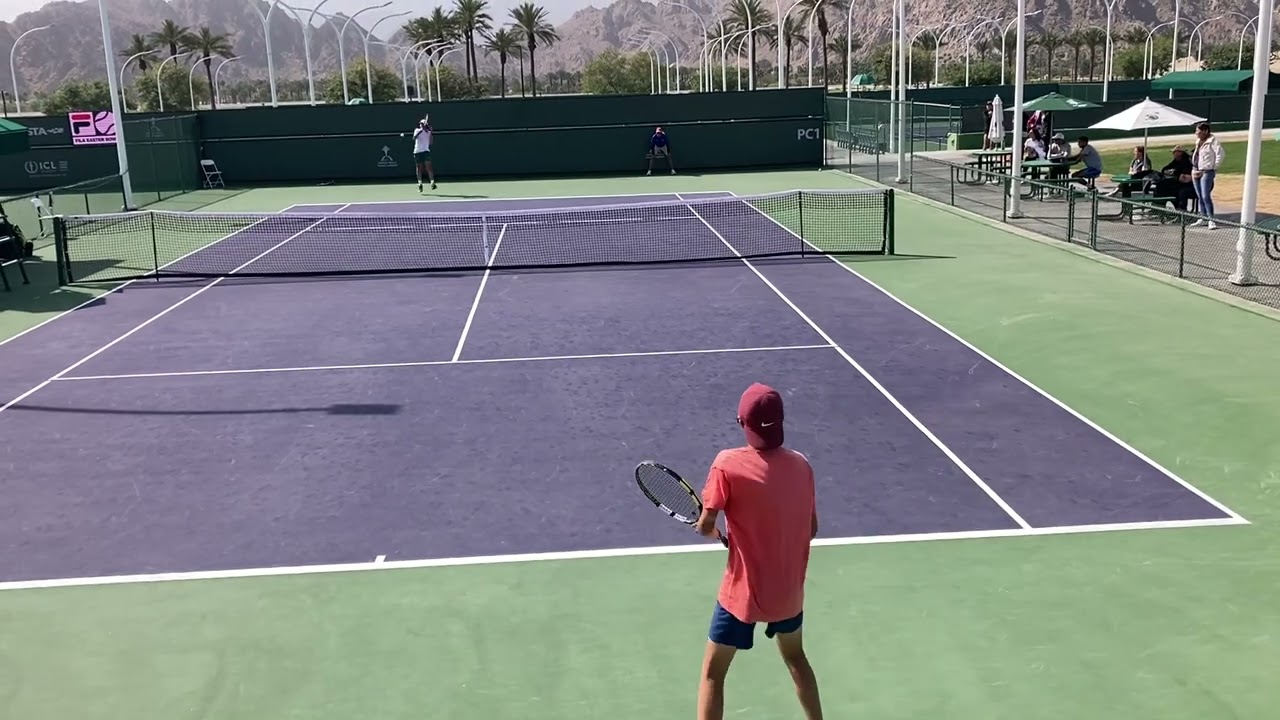 USTA B16s Easter  Bowl final 2025