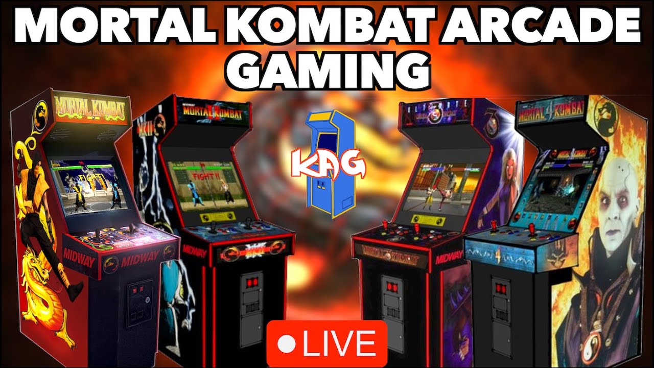 Playing ALL Mortal Kombat Arcade Games | LIVE