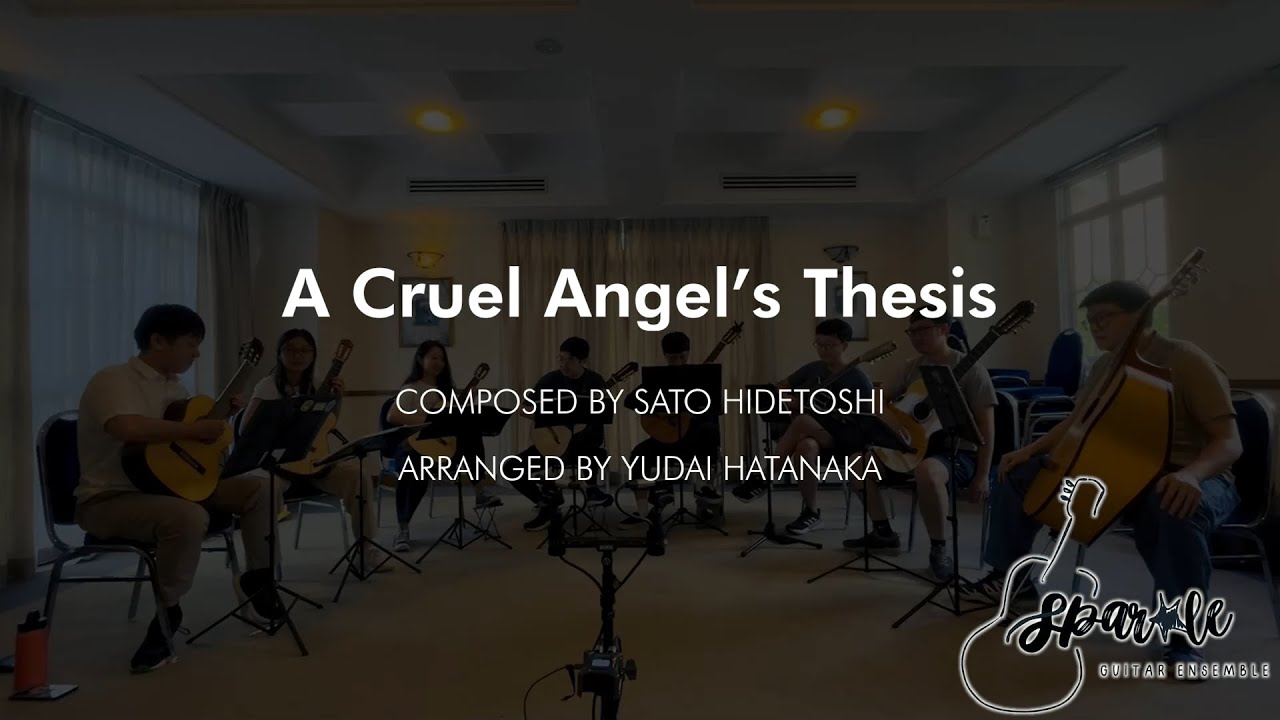 A Cruel Angel's Thesis | AFA 2024 by Sparkle Guitar Ensemble